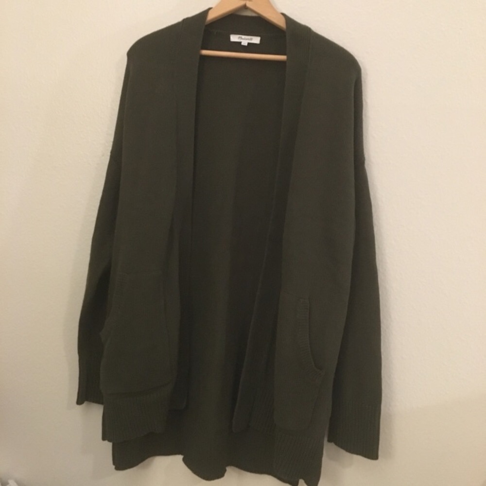 Donnegal Kent Olive Green sweater from Madewell!